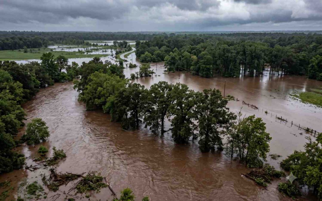 Flooding in Atoka