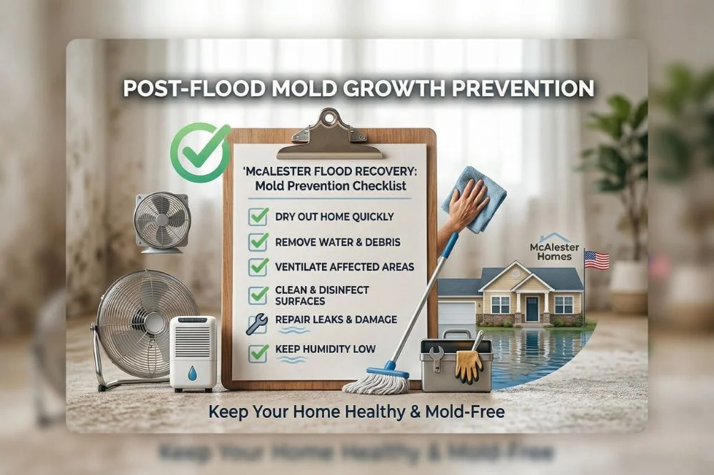 Post Flood Mold Growth Prevention